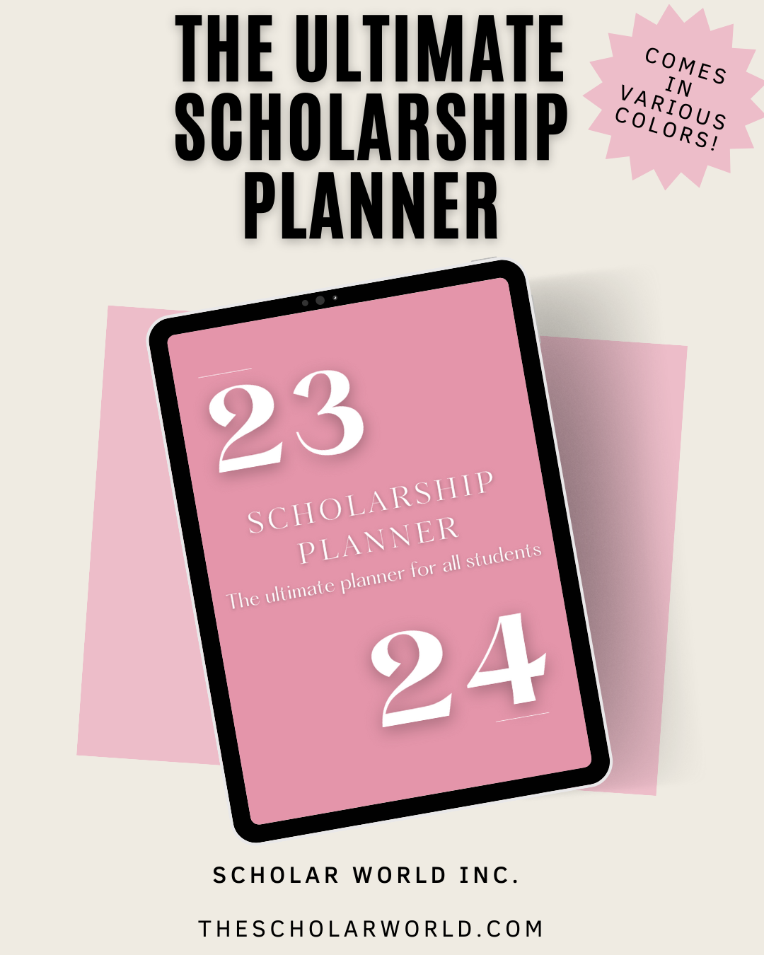 The Ultimate Scholarship Planner