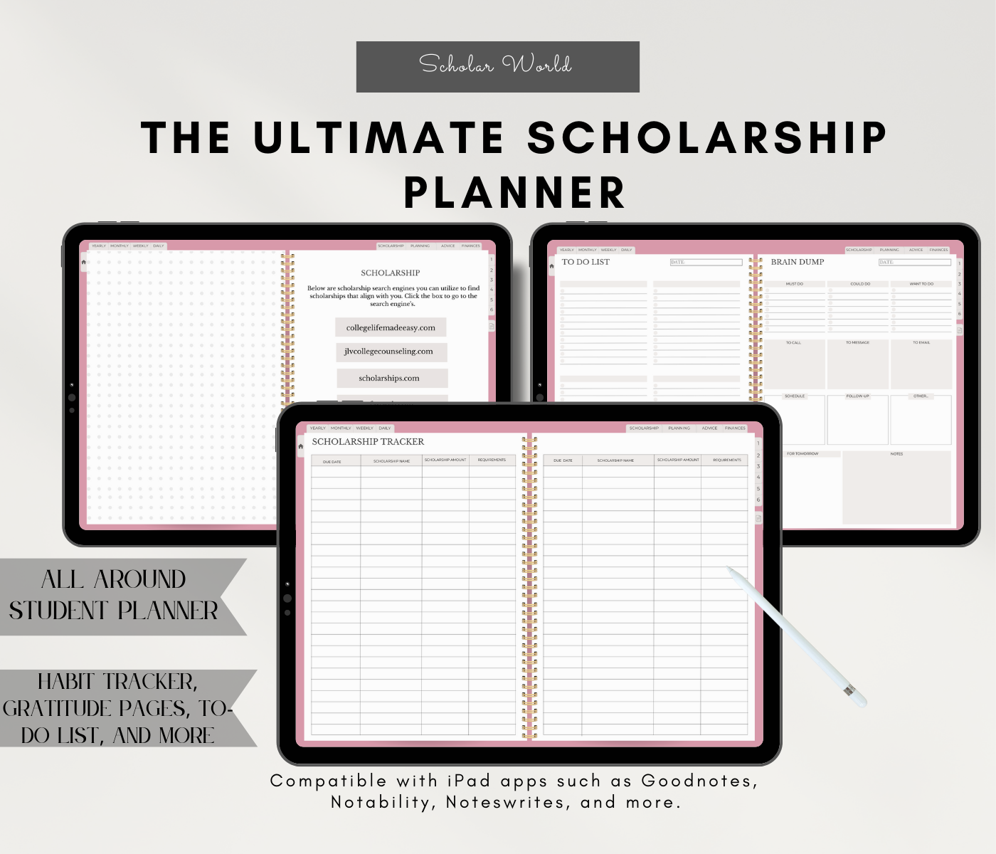 The Ultimate Scholarship Planner