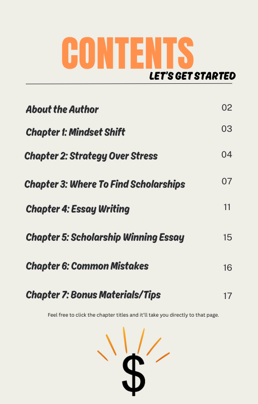 The Scholarship Playbook